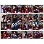 Stamps Cinema Marvel Set 16 stamps