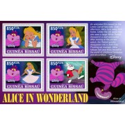 Stamps Cartoon Walt Disney Set 8 sheets