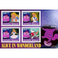 Stamps Cartoon Walt Disney Set 8 sheets