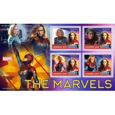 Stamps Cinema Marvel Set 8 sheets