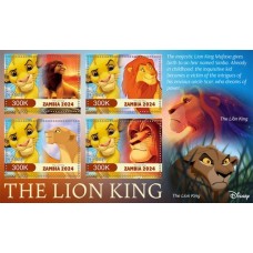 Stamps Cartoon Walt Disney Set 8 sheets