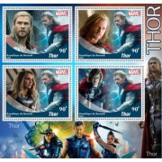 Stamps Cinema Marvel Set 8 sheets
