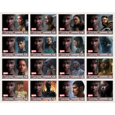 Stamps Cinema Marvel Set 16 stamps