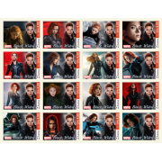 Stamps Cinema Marvel Set 16 stamps