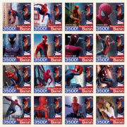 Stamps Cinema Marvel Set 16 stamps