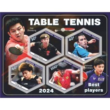 Stamps Sports  Table Tennis  Set 8 sheets