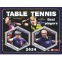 Stamps Sports  Table Tennis  Set 8 sheets