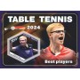 Stamps Sports  Table Tennis  Set 8 sheets