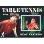 Stamps Sports  Table Tennis  Set 8 sheets