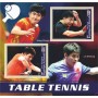 Stamps Sports  Table Tennis  Set 8 sheets