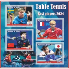 Stamps Sports  Table Tennis  Set 8 sheets