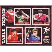 Stamps Sports  Table Tennis  Set 8 sheets