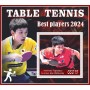 Stamps Sports  Table Tennis  Set 8 sheets