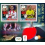 Stamps Olympic Games Table tennis Set 8 sheets