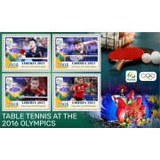 Stamps Sports  Table Tennis  Set 8 sheets