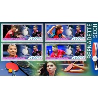 Stamps Sports  Table Tennis  Set 8 sheets