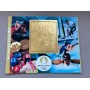 Stamps Olympic Games in Paris 2024 Foil. Gold. Set 8 sheets