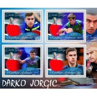 Stamps Table tennis Set 2 sheets