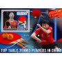 Stamps Sports  Table Tennis  Set 8 sheets