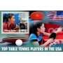 Stamps Sports  Table Tennis  Set 8 sheets