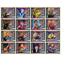 Stamps Table tennis  Set 16 stamps