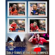 Stamps Olympic Games Table tennis Set 8 sheets