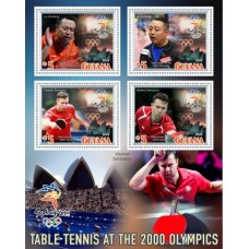 Stamps Olympic Games Table tennis Set 8 sheets