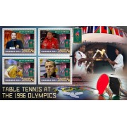 Stamps Olympic Games Table tennis Set 8 sheets