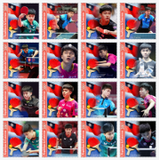Stamps Table tennis  Set 16 stamps
