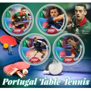 Stamps Sports  Table Tennis  Set 8 sheets