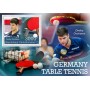 Stamps Sports  Table Tennis  Set 8 sheets