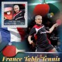 Stamps Sports  Table Tennis  Set 8 sheets