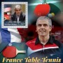 Stamps Sports  Table Tennis  Set 8 sheets