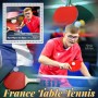 Stamps Sports  Table Tennis  Set 8 sheets