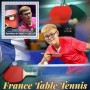 Stamps Sports  Table Tennis  Set 8 sheets