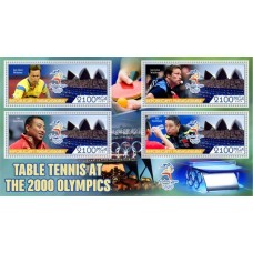 Stamps Olympic Games Table tennis Set 8 sheets