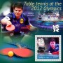 Stamps Olympic Games Table tennis Set 8 sheets