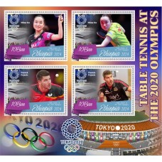 Stamps Olympic Games Table tennis Set 8 sheets