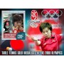 Stamps Olympic Games Table tennis Set 8 sheets