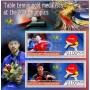 Stamps Olympic Games Table tennis Set 8 sheets