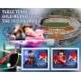 Stamps Olympic Games Table tennis Set 8 sheets