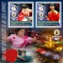 Stamps Olympic Games Table tennis Set 8 sheets