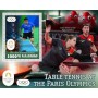 Stamps Olympic Games in Paris 2024 Table tennis Set 8 sheets