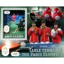 Stamps Olympic Games in Paris 2024 Table tennis Set 8 sheets