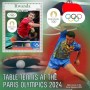 Stamps Olympic Games in Paris 2024 Table tennis Set 8 sheets