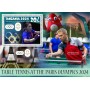 Stamps Olympic Games in Paris 2024 Table tennis Set 8 sheets