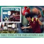 Stamps Olympic Games in Paris 2024 Table tennis Set 8 sheets