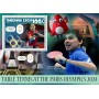 Stamps Olympic Games in Paris 2024 Table tennis Set 8 sheets