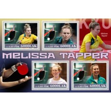 Stamps Sports  Table Tennis  Set 8 sheets