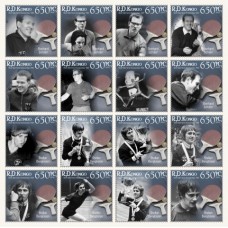 Stamps Table tennis  Set 16 stamps
